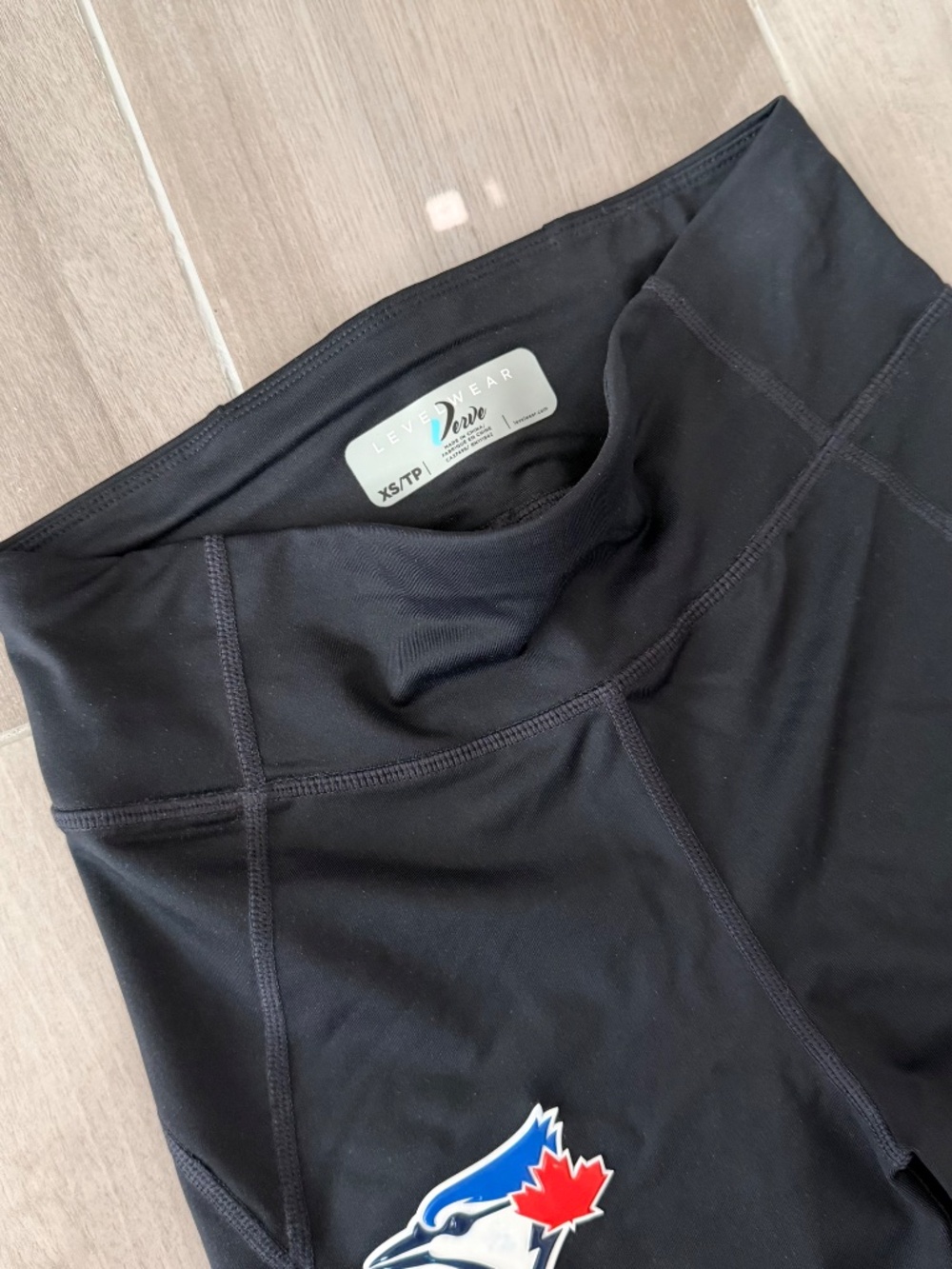 Black Blue Jays leggings - Picture 4 of 5